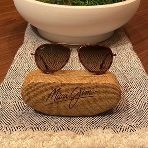 Maui Jims aviator sunglasses